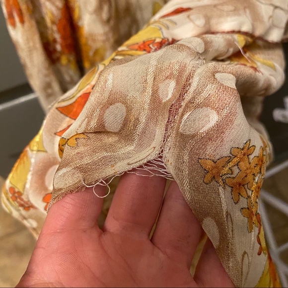 Vintage Sheer Floral Tunic - Picture 10 of 15